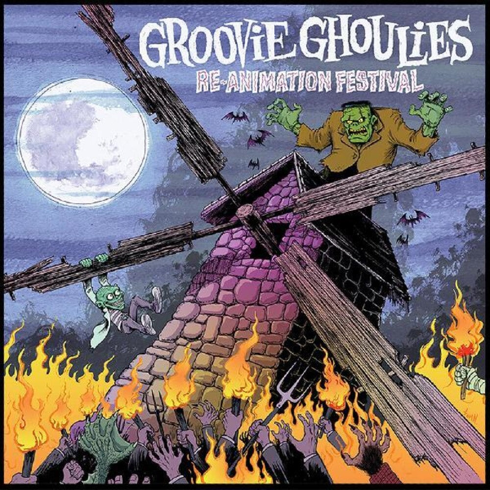 the album cover for Groovie Ghoulies - Re-Animation Festival (Post) [Digipak]