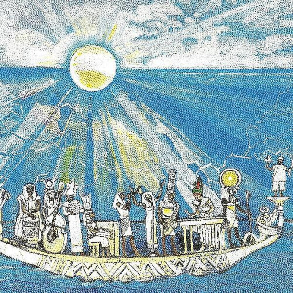 the album cover for Lon Moshe & Southern Freedom Arkestra - Love Is Where The Spirit Lies
