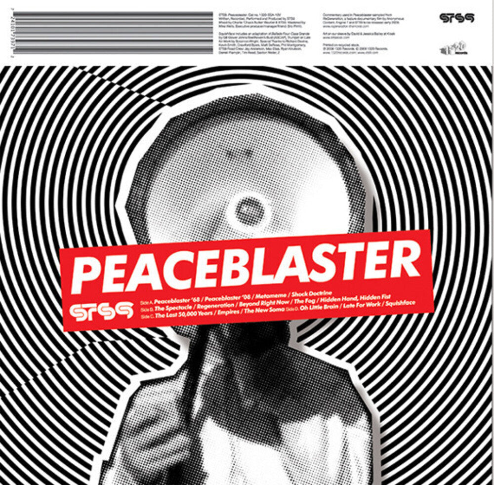 the album cover for Sound Tribe Sector 9 - Peaceblaster