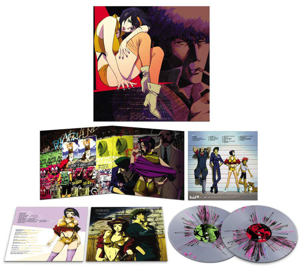 the album cover for Seatbelts - Cowboy Bebop (Original Soundtrack) (Splatter Vinyl)