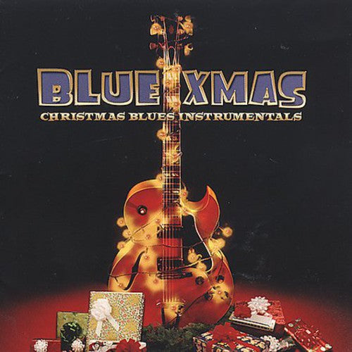 the album cover for Blue Xmas-Christmas Blues Instrumentals - Christmas Blues Instrumentals