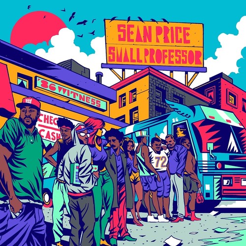 the album cover for Sean Price & Small Professor - 86 Witness [Colored Vinyl]