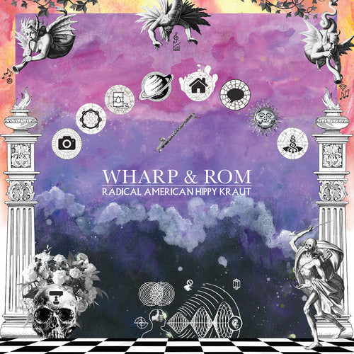 the album cover for Wharp & Rom - Radical American Hippy Kraut
