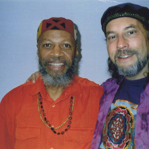 the album cover for Laraaji & Lyghte - Celestial Realms