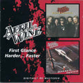 the album cover for April Wine - First Glance/Harder..Faster [Import]