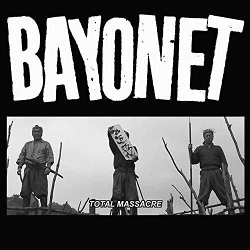 the album cover for Bayonet - Total Massacre