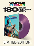 the album cover for Muddy Waters - At Newport 1960 [Colored Vinyl] [180 Gram] (Purp) (Spa)