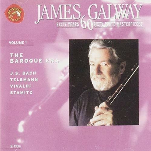 the album cover for James Galway - Baroque Era
