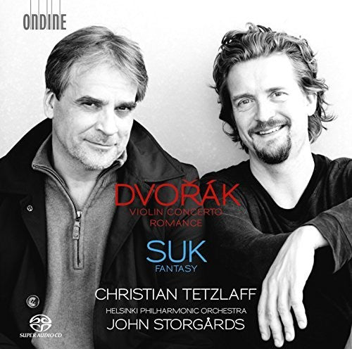 the album cover for Dvorak / Suk / Tetzlaff / Storgards - Dvorak & Suk With Christian Tetzlaff (Hybr)