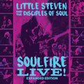 the album cover for Little Steven & The Disciples Of Soul - Soulfire Live!