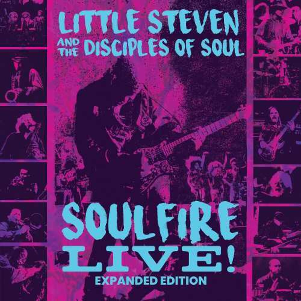 the album cover for Little Steven & The Disciples Of Soul - Soulfire Live!