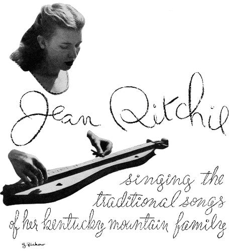 the album cover for Jean Ritchie - Traditional Songs of Her Kentucky Mountain Family