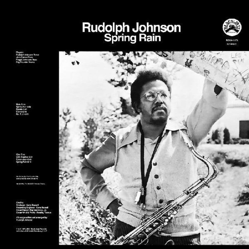 the album cover for Rudolph Johnson - Spring Rain