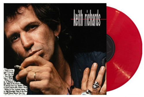 the album cover for Keith Richards - Talk Is Cheap: 30th Anniversary Edition [Limited Edition Red LP]