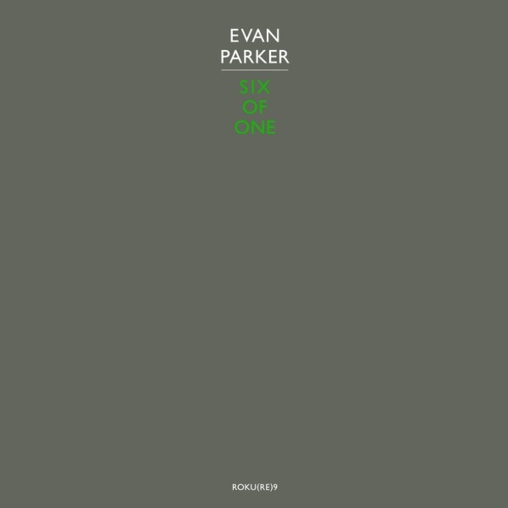 the album cover for Evan Parker - Six of One