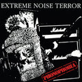 the album cover for Extreme Noise Terror - Phonophobia (Red Vinyl)