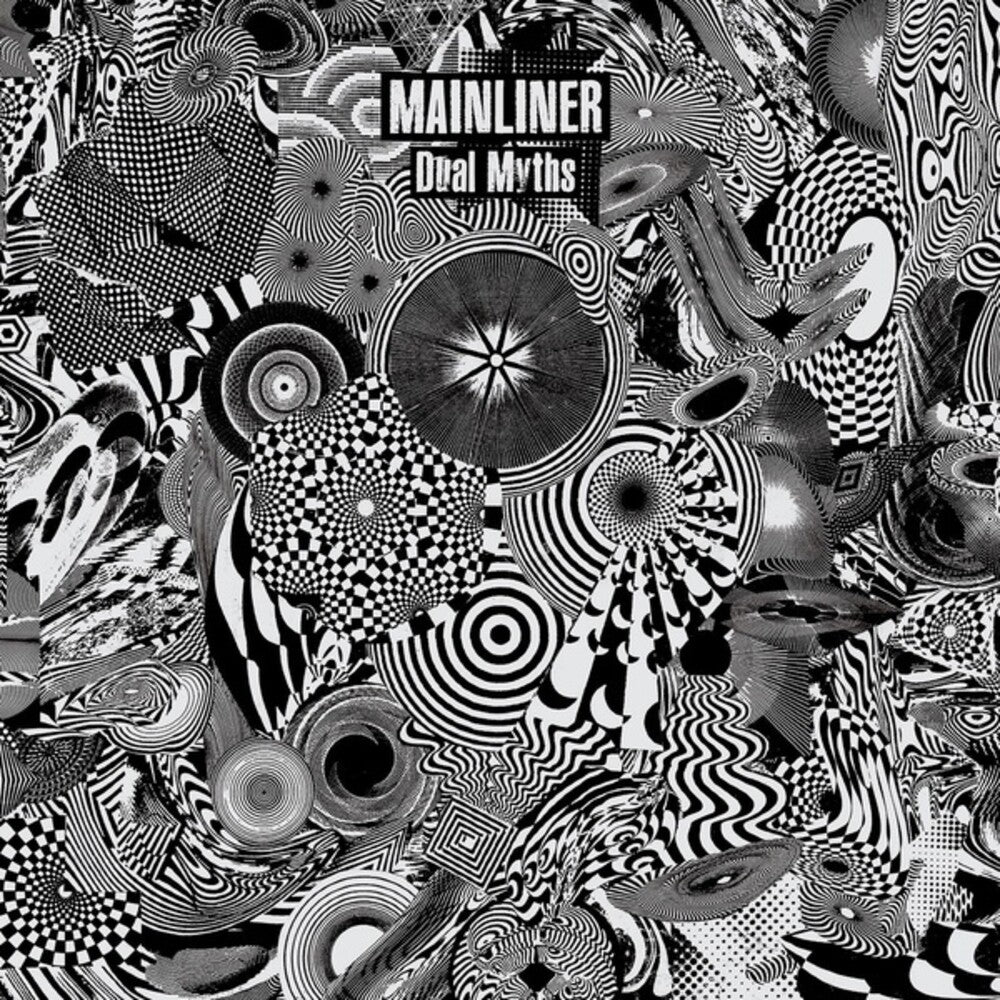 the album cover for Mainliner - Dual Myths