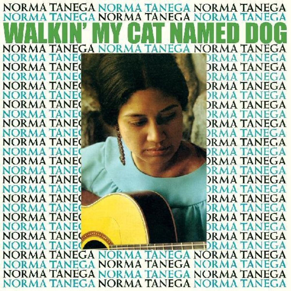 the album cover for Norma Tanega - Walkin' My Cat Named Dog