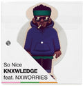 the album cover for Knxwledge - So Nice (10in) (Pict)