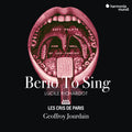 the album cover for Lucile Richardot  / Les Cris De Paris - Berio To Sing