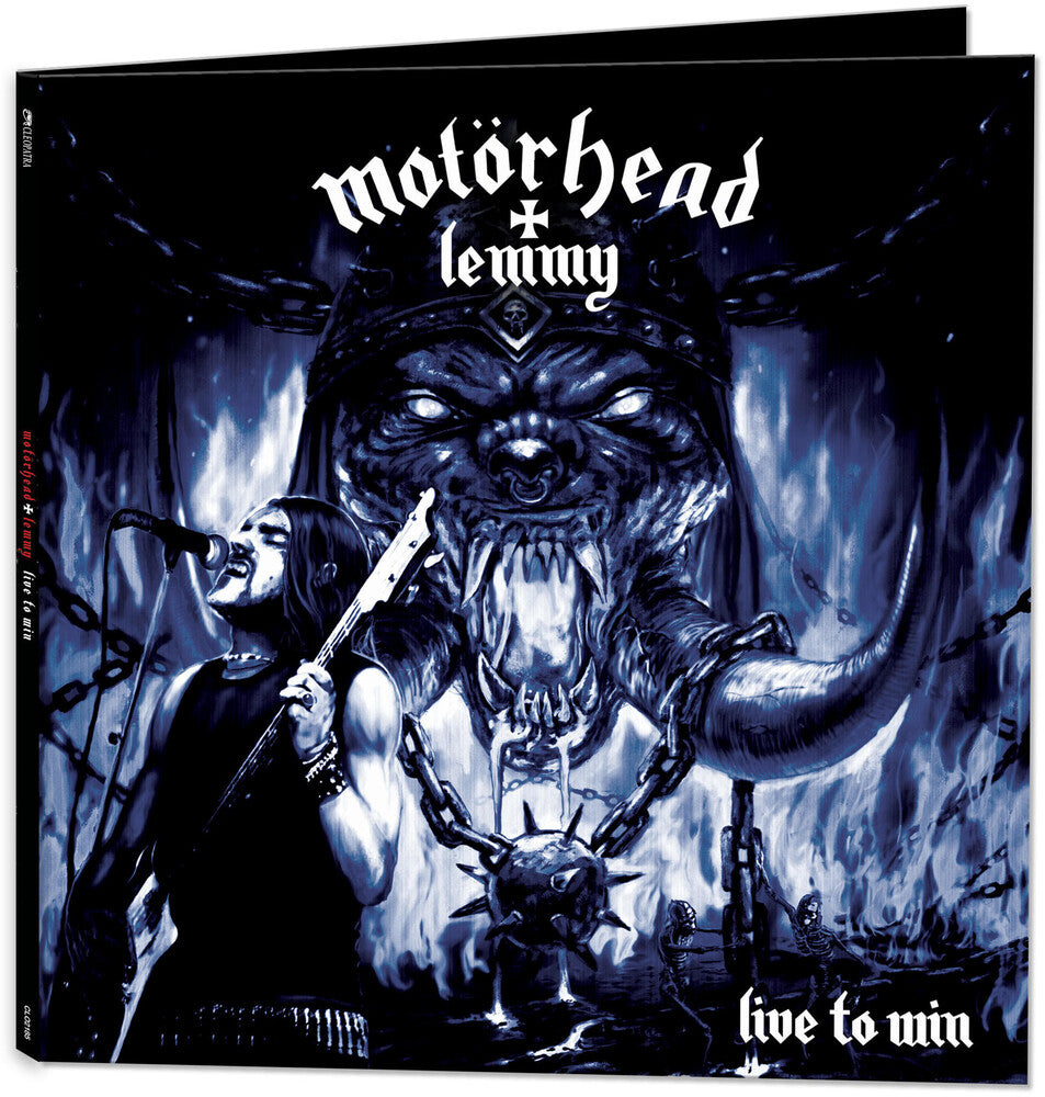 the album cover for Motörhead - Live To Win [Deluxe Colored LP]