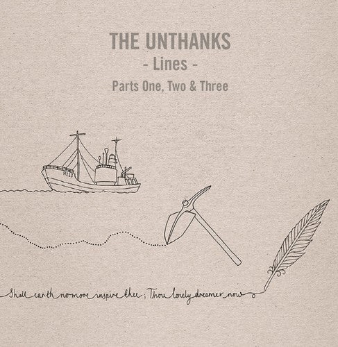 the album cover for Unthanks - Lines Parts One Two And Three
