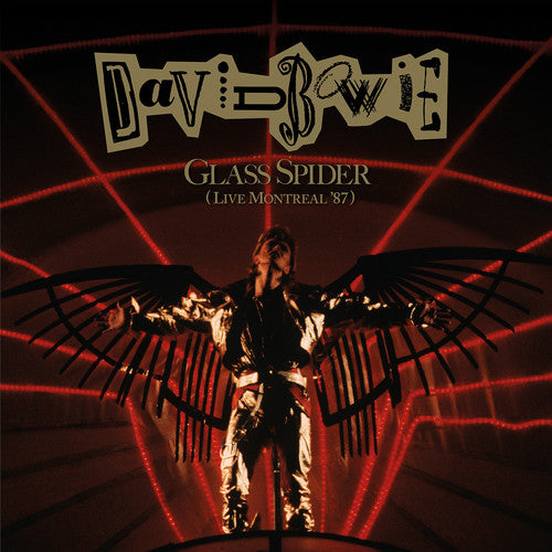 the album cover for David Bowie - Glass Spider (Live Montreal '87): 2018 Remastered Version [2CD]