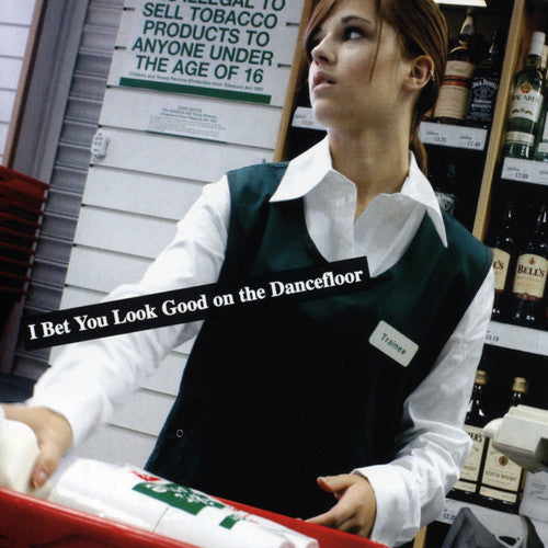 the album cover for Arctic Monkeys - I Bet You Look Good On The Dancefloor [Indie Exclusive Limited Edition 7in Single]