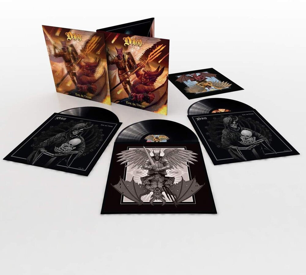 the album cover for Dio - Evil or Divine [Limited Edition 3LP Lenticular art]