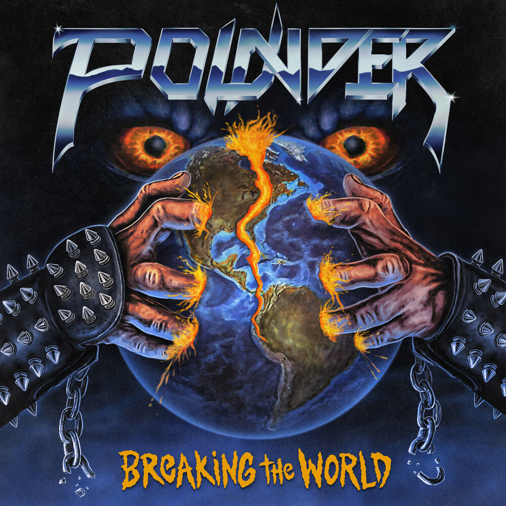 the album cover for Pounder - Breaking The World