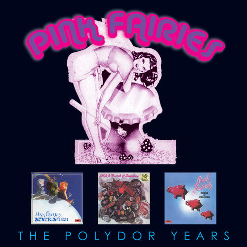 the album cover for Pink Fairies - Polydor Collection