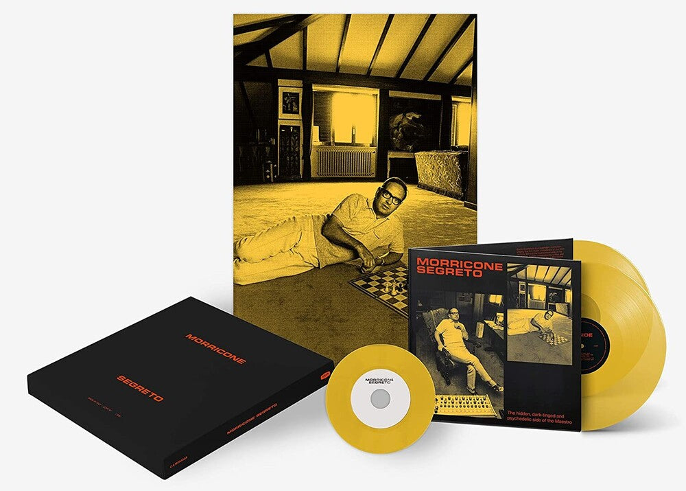 the album cover for Ennio Morricone Wsv Uk - Morricone Segreto