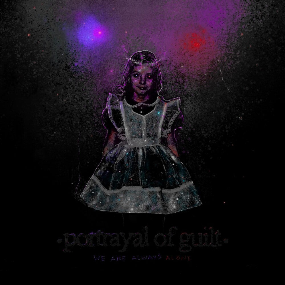 the album cover for Portrayal Of Guilt - We Are Always Alone