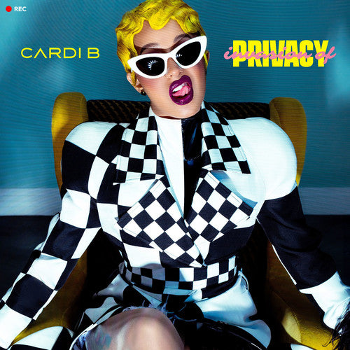 the album cover for Cardi B - Invasion Of Privacy [Clean]