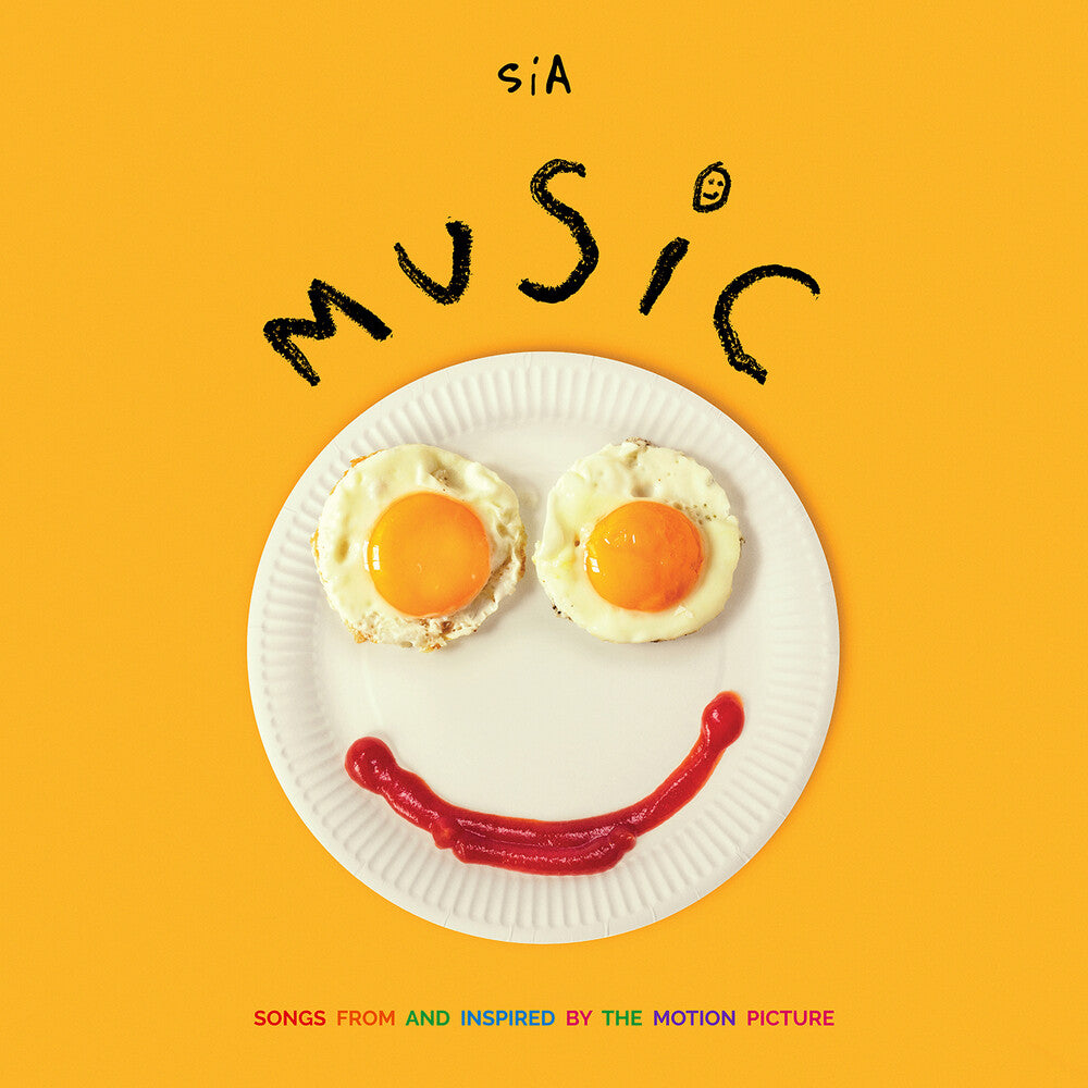 the album cover for Sia - Music - Songs From And Inspired By The Motion Picture