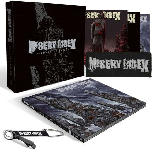 the album cover for Misery Index - Rituals Of Power