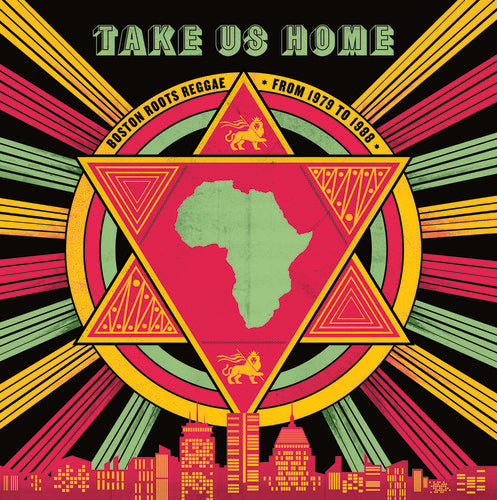 the album cover for Take Us Home / Various - Take Us Home: Boston Roots Reggae From 1979 to 1988 (Various Artists)