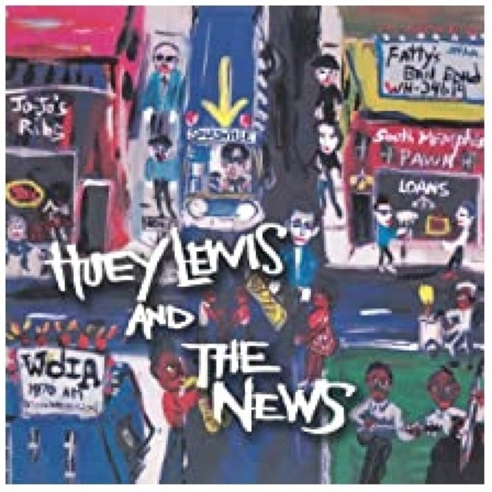 the album cover for Huey Lewis & The News - Soulsville