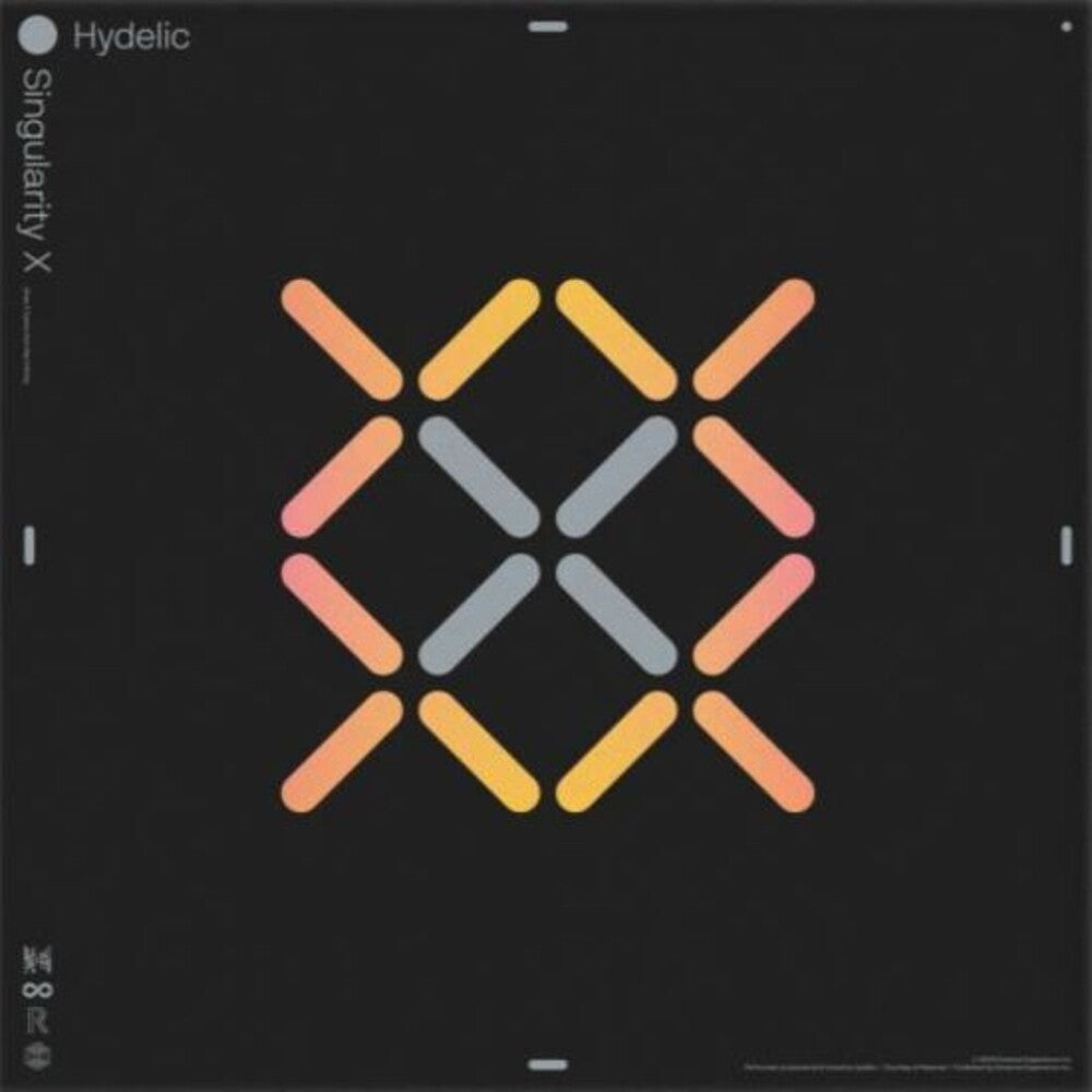the album cover for Hydelic (Org) - Rez Infinite: Area X (Orange Vinyl)