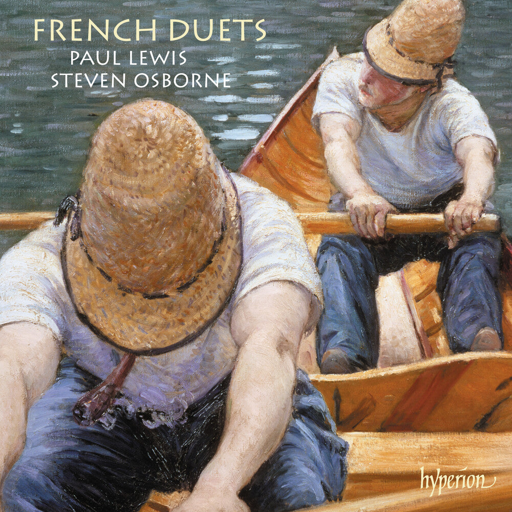 the album cover for Steven Osborne  / Lewis,Paul - French Duets