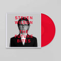 the album cover for Steven Wilson - THE FUTURE BITES [Indie Exclusive Limited Edition Red LP]