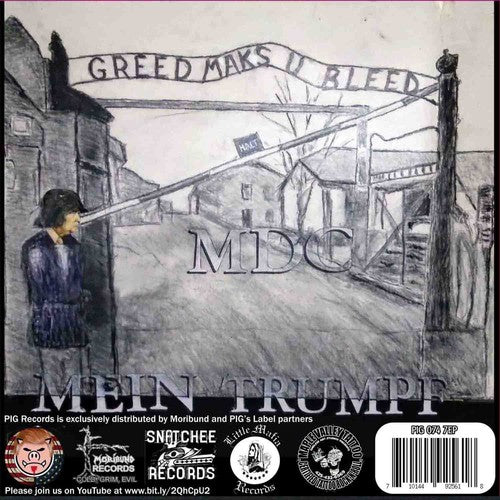 the album cover for Mdc / Riot Cop - Mdc / Riot Cop