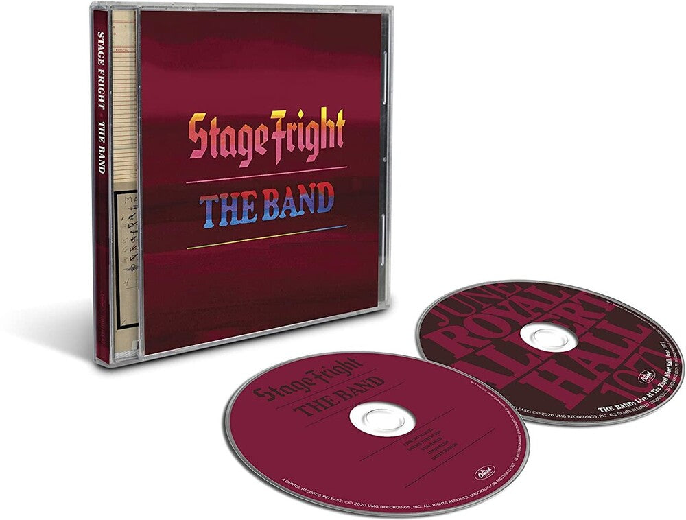 the album cover for The Band - Stage Fright: 50th Anniversary [2CD]
