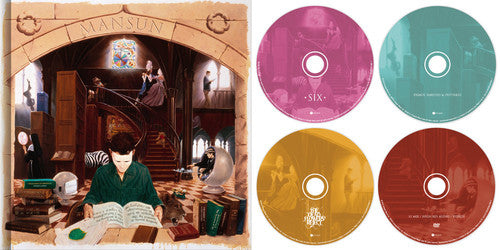the album cover for Mansun - Six (W/Dvd) (W/Book) [Limited Edition] (Box) [Deluxe] (Ntr0) (Uk)