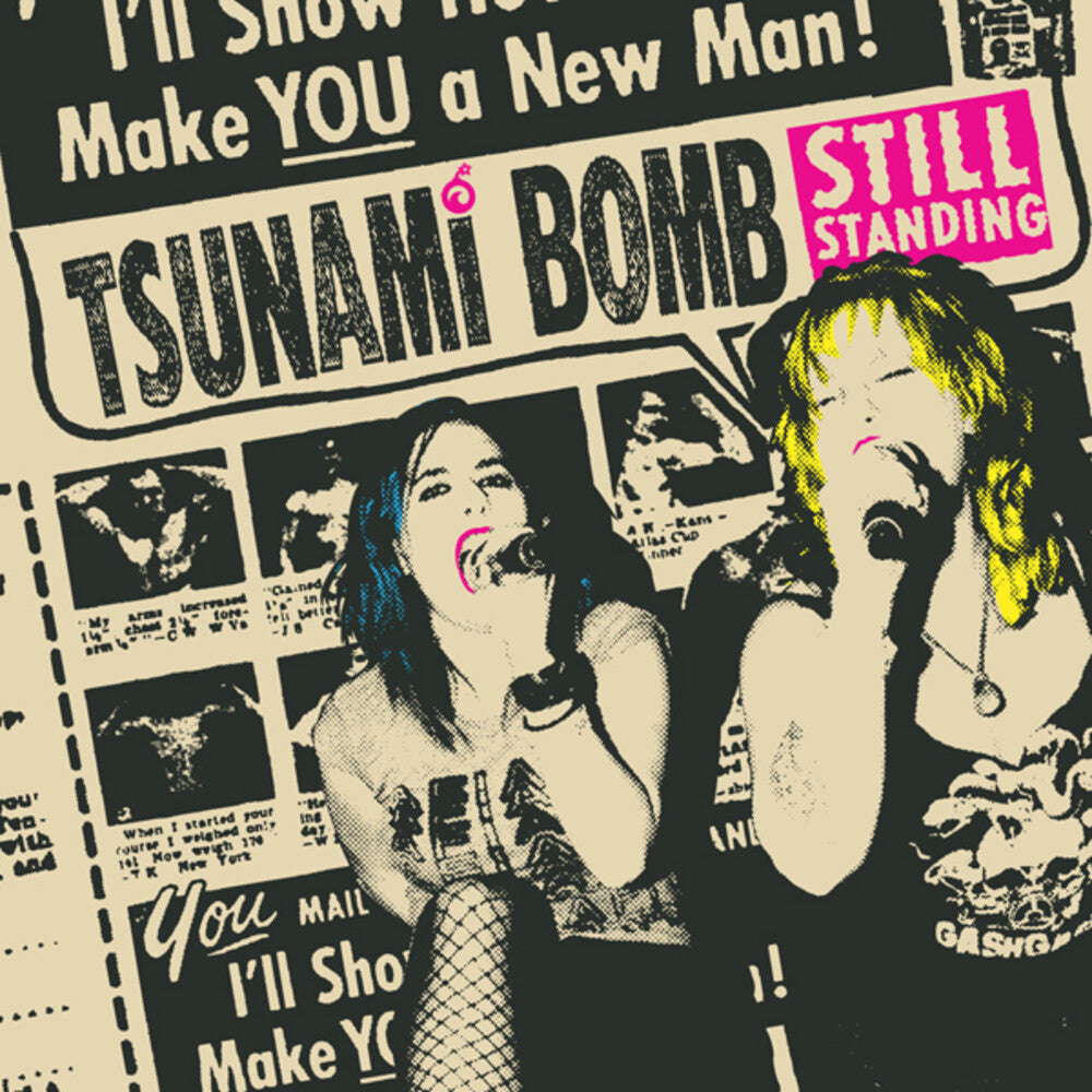 the album cover for Tsunami Bomb - Still Standing