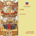 the album cover for Lassus / Simon Preston / Cleobury,Stephen - Lassus: Choral Music