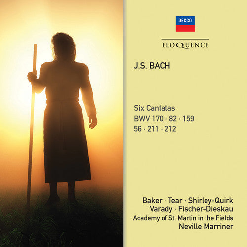 the album cover for Bach / Neville Marriner - J.S. Bach: Six Cantatas