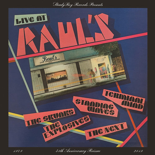 the album cover for Live At Rauls / Various - Live at Raul's