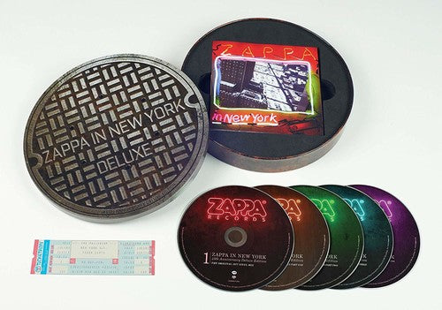 the album cover for Frank Zappa - Zappa In New York (40th Anniversary)