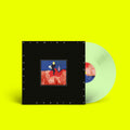 the album cover for Django Django - Glowing in the Dark [Luminescent Green LP]